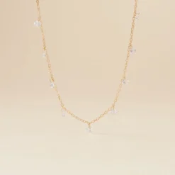 Histoire d'Or Collier Plaqué Or Oxydes De Zirconium