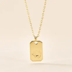 Histoire d'Or Collier Plaqué Or Quintien