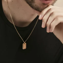 Histoire d'Or Collier Plaqué Or Quintien