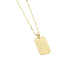 Histoire d'Or Collier Plaqué Or Quintien