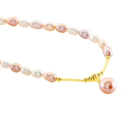 Histoire d'Or Collier Poire Or Jaune Perle De Culture