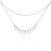 Histoire d'Or Collier Polyna Argent Blanc