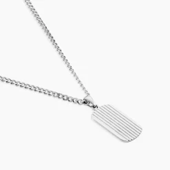 Histoire d'Or Collier Pulse Argent Blanc
