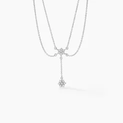 Collier Purple Bloom De Zirconium-Histoire d'Or Sale