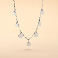 Histoire d'Or Collier Ragavi Argent Blanc