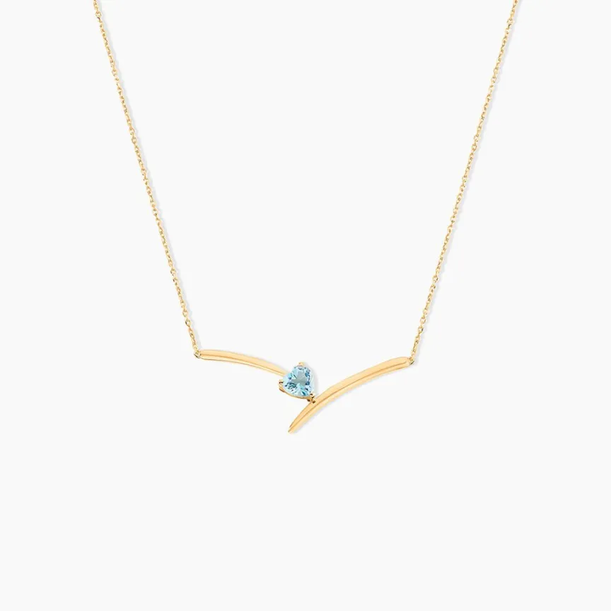 Collier Renaldine Or Jaune Topaze-Histoire d'Or Online