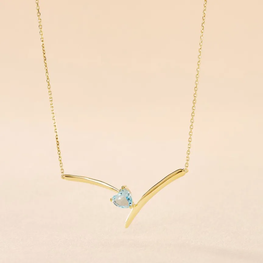 Collier Renaldine Or Jaune Topaze-Histoire d'Or Online