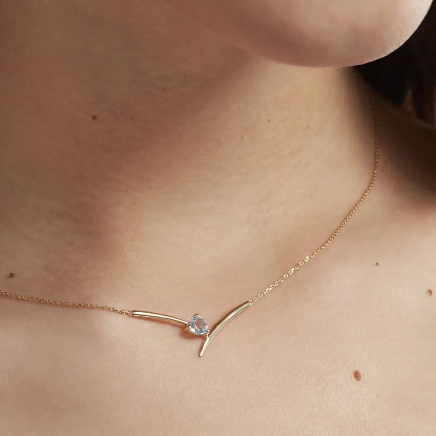 Collier Renaldine Or Jaune Topaze-Histoire d'Or Online