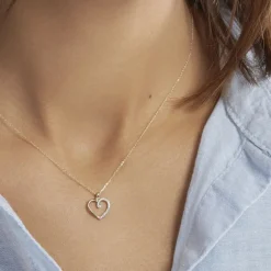 Histoire d'Or Collier Rhodia Or Jaune Diamant