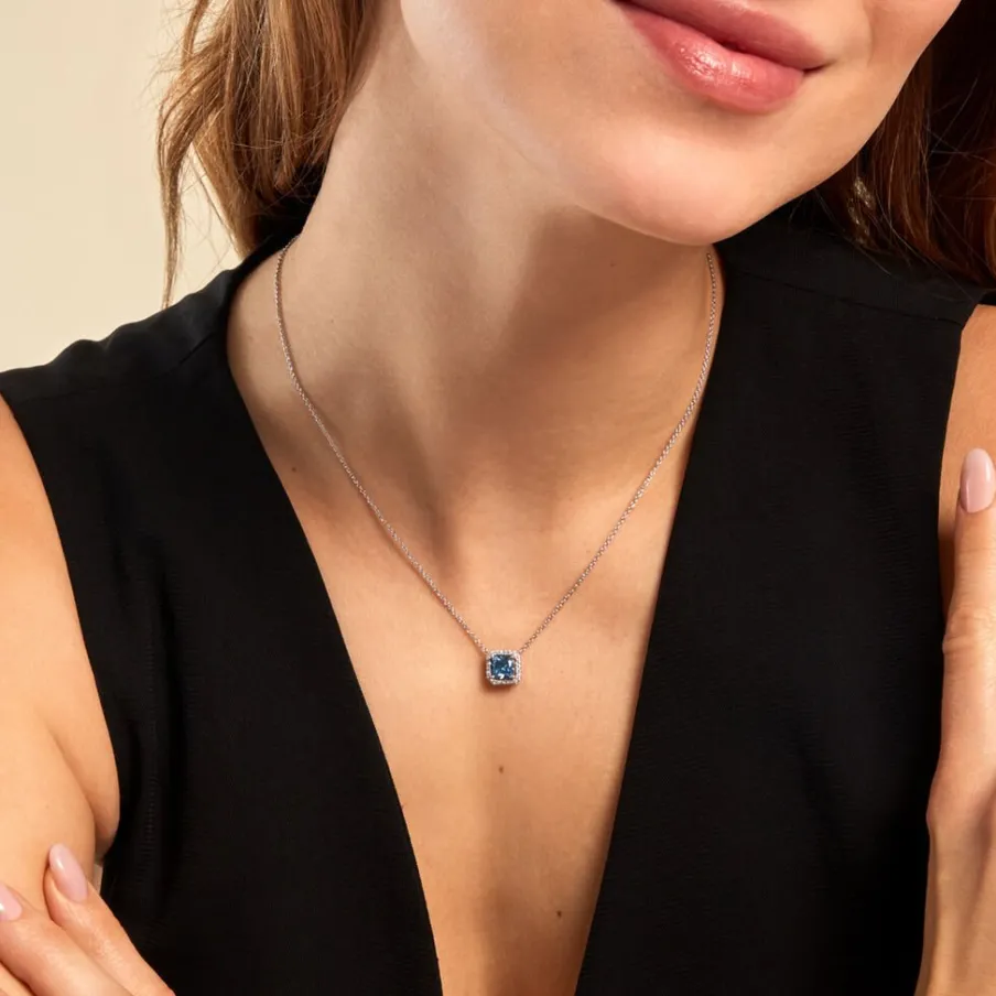 Histoire d'Or Collier Rio Argent Blanc Oxyde De Zirconium