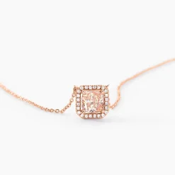 Collier Rio Argent Rose Oxyde De Zirconium-Histoire d'Or Sale