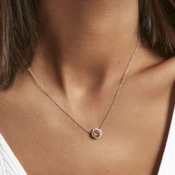 Histoire d'Or Collier Rio Copacabana Argent Rose Oxyde De Zirconium
