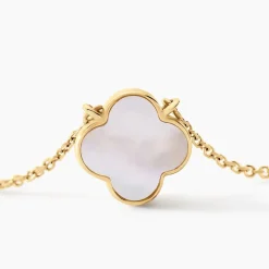 Histoire d'Or Collier Rosalite Or Jaune Nacre