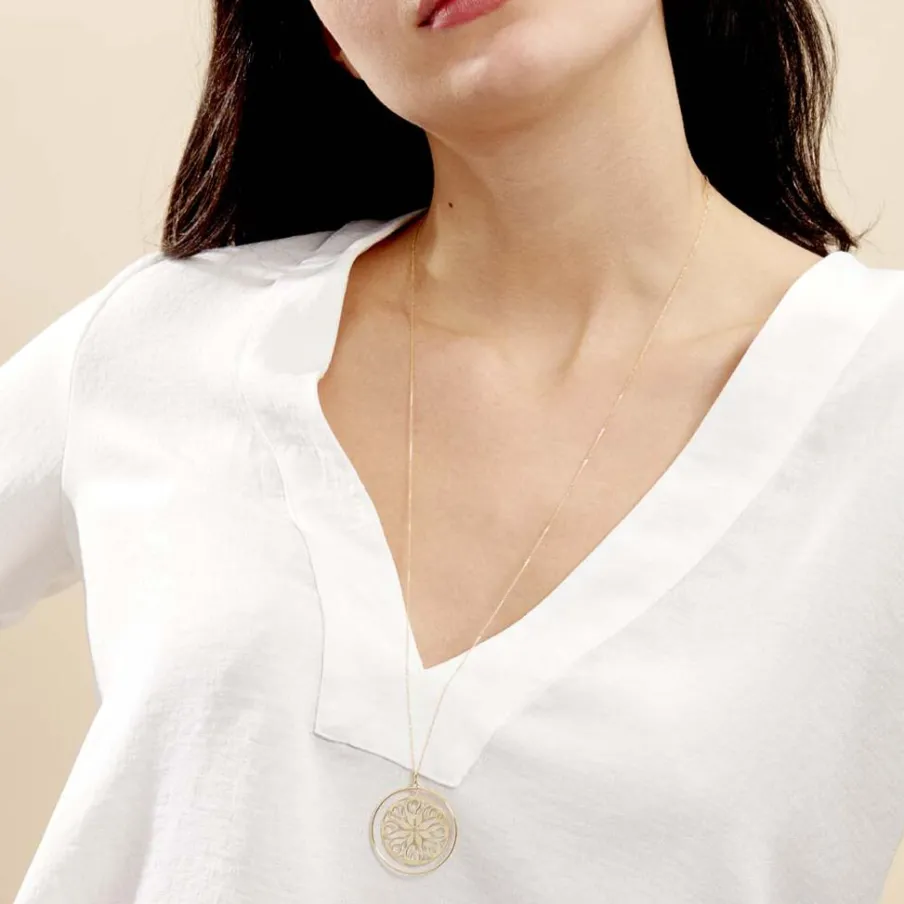 Histoire d'Or Collier Rosamund Or Jaune