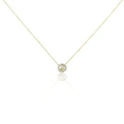 Histoire d'Or Collier Rosangela Or Bicolore Diamant Blanc
