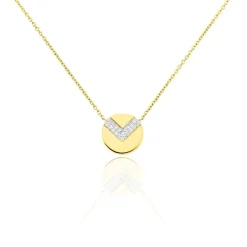 Histoire d'Or Collier Ruby Or Jaune Diamant