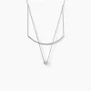 Histoire d'Or Collier Ruth Argent Blanc Oxyde De Zirconium