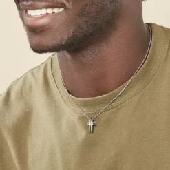 Histoire d'Or Collier Ruya Acier Blanc Oxyde De Zirconium