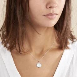 Histoire d'Or Collier Saül Argent Blanc Nacre