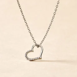 Histoire d'Or Collier Salona Argent Blanc Oxyde De Zirconium