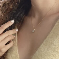 Histoire d'Or Collier Salviane Or Jaune Oxyde De Zirconium