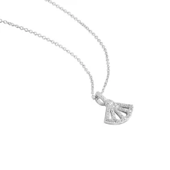 Collier Sarita Argent Blanc Oxyde De Zirconium-LAETIZIA