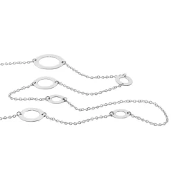 Histoire d'Or Collier Sautoir Paquito Argent Blanc