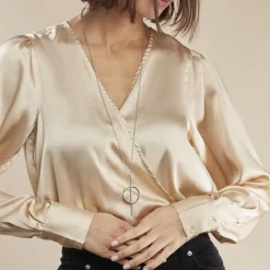 Histoire d'Or Collier Sautoir Timie Acier Blanc