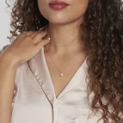 Histoire d'Or Collier Savino Argent Perle De Culture