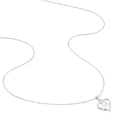 Histoire d'Or Collier Saynaae Argent Blanc Perle De Culture