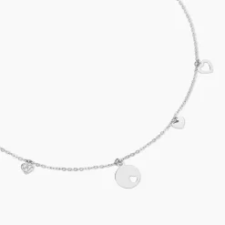 Histoire d'Or Collier Seyma Argent Blanc Oxyde De Zirconium