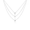 Histoire d'Or Collier Shanene Argent Blanc Oxyde De Zirconium