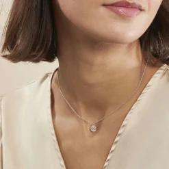 Histoire d'Or Collier Shereen Argent Blanc