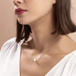 Collier Sissy Or Blanc Perle De Culture-Histoire d'Or Best