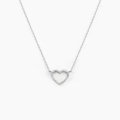 Histoire d'Or Collier Sloanne Or Blanc Diamant