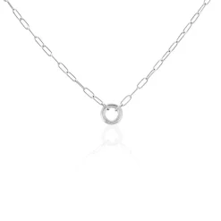 Histoire d'Or Collier Soho Argent Blanc