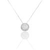 Histoire d'Or Collier Soleil D'hiver Or Blanc Diamant