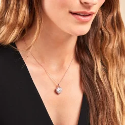 Histoire d'Or Collier Sphinx De Zirconium