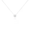Histoire d'Or Collier Star Or Blanc Oxyde De Zirconium