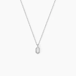Histoire d'Or Collier Stellie Argent Blanc Oxyde De Zirconium
