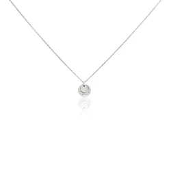 Histoire d'Or Collier Tatienne Argent Blanc