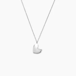 Histoire d'Or Collier Te Amo Argent Blanc