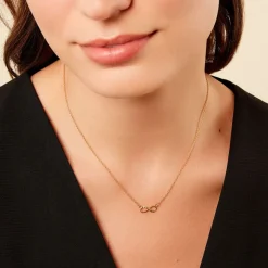 Histoire d'Or Collier Teoxane Argent Jaune