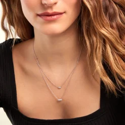 Histoire d'Or Collier Tiwa De Zirconium