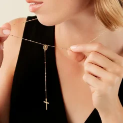 Histoire d'Or Collier Tomas Or Tricolore