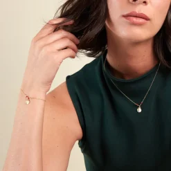 Histoire d'Or Collier Under The Sea Or Jaune Corail