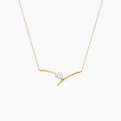 Histoire d'Or Collier Valeriana Or Jaune Oxyde De Zirconium