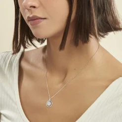Histoire d'Or Collier Valerie Argent Blanc Oxyde De Zirconium