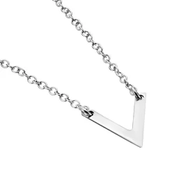 Histoire d'Or Collier Velda Argent Blanc