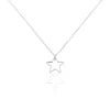 Histoire d'Or Collier Velma Argent Blanc
